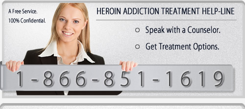 Heroin Addiction Treatment Help-Line: 1-866-851-1619